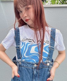 【ZOZOTOWN限定】LHP×momo/Organic cotton graphic logo T (Ladys)/lhpmom