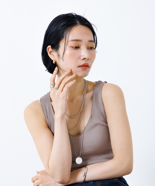 collex(コレックス)の「【dignif】【金属アレルギー対応】フープピアス(ピアス(両耳用)・レディース・シルバー・フリー)」の14枚目の写真