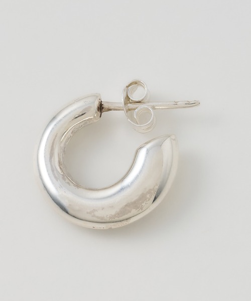 collex(コレックス)の「【dignif】【金属アレルギー対応】フープピアス(ピアス(両耳用)・レディース・シルバー・フリー)」の5枚目の写真