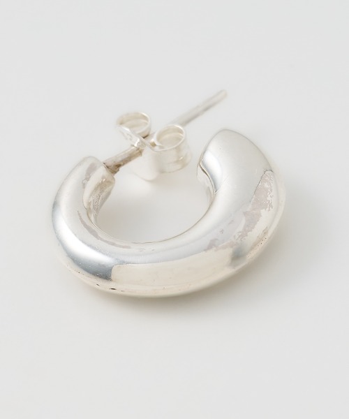 collex(コレックス)の「【dignif】【金属アレルギー対応】フープピアス(ピアス(両耳用)・レディース・シルバー・フリー)」の6枚目の写真