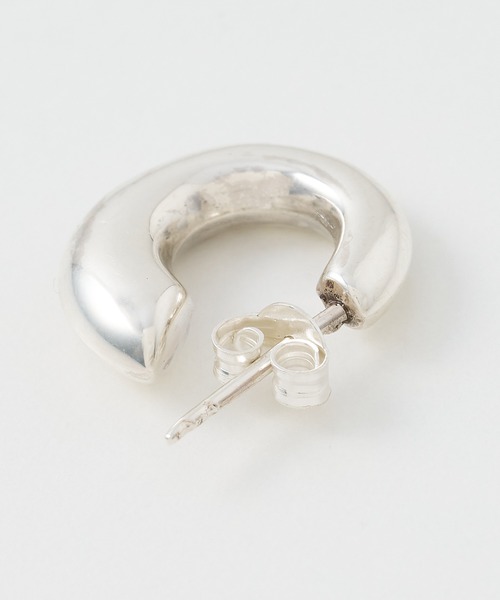 collex(コレックス)の「【dignif】【金属アレルギー対応】フープピアス(ピアス(両耳用)・レディース・シルバー・フリー)」の7枚目の写真