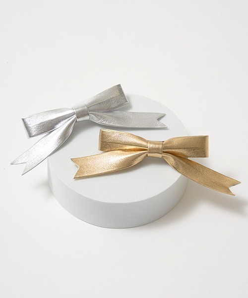 Lycee mine（リセマイン）の「ビッグリボンヘアクリップ（その他ヘアアクセサリー・キッズ・シルバー/ゴールド・フリー）」の5枚目の写真