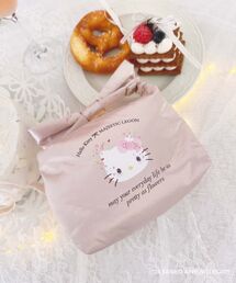 MAJESTIC LEGON（マジェスティックレゴン）の「ハローキティ サテンリボンポーチ（ポーチ）」