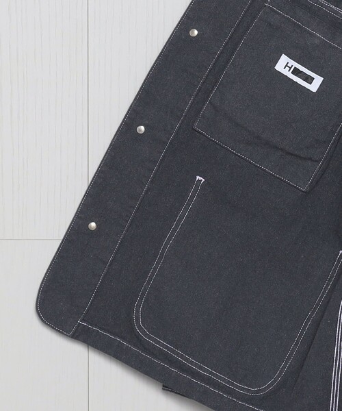 H　BEAUTY&YOUTH UNITED ARROWS（エイチビューティーアンドユースユナイテッドアローズ）の「＜H＞オーバーダイ ダックカバーオール（カバーオール・レディース・ダークグレー・FREE）」の11枚目の写真