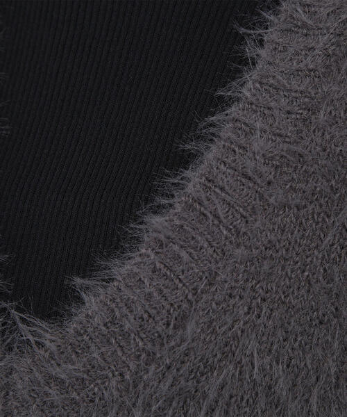 NATURAL BEAUTY BASIC（ナチュラルビューティーベーシック）の「◇フェザーベストレイヤードセット（ベスト・レディース・オフホワイト/グレー系その他/ベージュ系その他・FREE）」の12枚目の写真