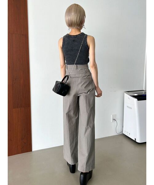 EMODA（エモダ）の「バックカットハートタンクトップ（タンクトップ・レディース・ブルー/ホワイト/ブラック・FREE）」の16枚目の写真