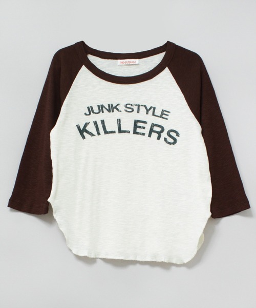 RNA(アールエヌエー)の「M2309 JUNK STYLEKILLERS(Tシャツ/カットソー・レディース・ブラック/ホワイト系その他/パープル系その他・MEDIUM)」の4枚目の写真