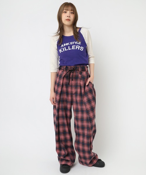 RNA(アールエヌエー)の「M2309 JUNK STYLEKILLERS(Tシャツ/カットソー・レディース・ブラック/ホワイト系その他/パープル系その他・MEDIUM)」の15枚目の写真
