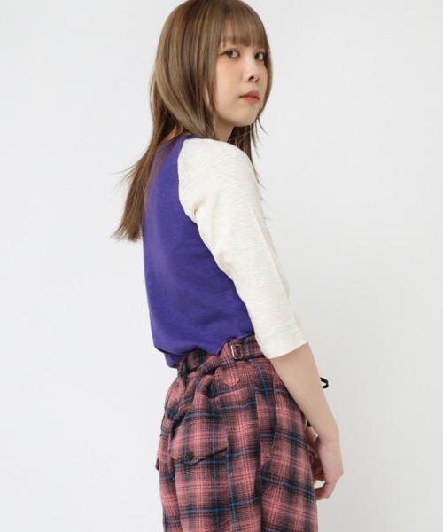 RNA(アールエヌエー)の「M2309 JUNK STYLEKILLERS(Tシャツ/カットソー・レディース・ブラック/ホワイト系その他/パープル系その他・MEDIUM)」の14枚目の写真