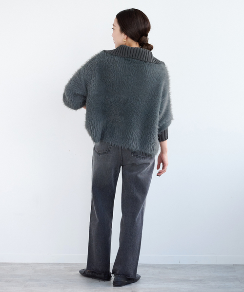 B.C STOCK（ベーセーストック）の「スクエアバレエシューズ（バレエシューズ・レディース・ブラック/ベージュ/レッド/ブラウン・MEDIUM/SMALL/LARGE）」の7枚目の写真