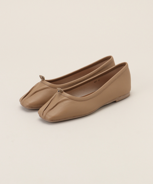 B.C STOCK（ベーセーストック）の「スクエアバレエシューズ（バレエシューズ・レディース・ブラック/ベージュ/レッド/ブラウン・MEDIUM/SMALL/LARGE）」の20枚目の写真