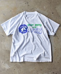 【ヴィンテージ古着】90's ROLLING ROCK 企業系 ビールロゴ プリントTシャツ