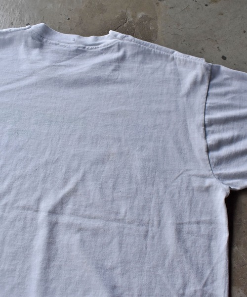VINTAGE(ヴィンテージ)の「【ヴィンテージ古着】90's ROLLING ROCK 企業系 ビールロゴ プリントTシャツ(Tシャツ/カットソー・メンズ・ホワイト・LARGE)」の12枚目の写真