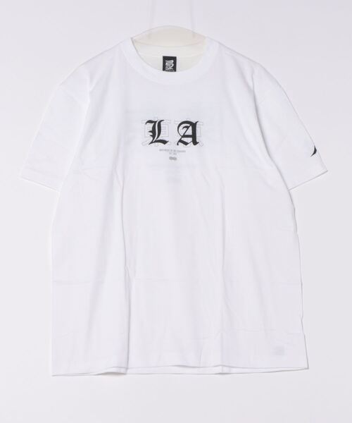B.I.D.(ビーアイディー)の「《KINJAZ》Graphic T(Tシャツ/カットソー・メンズ・ホワイト/ブラック・LARGE/MEDIUM)」の1枚目の写真