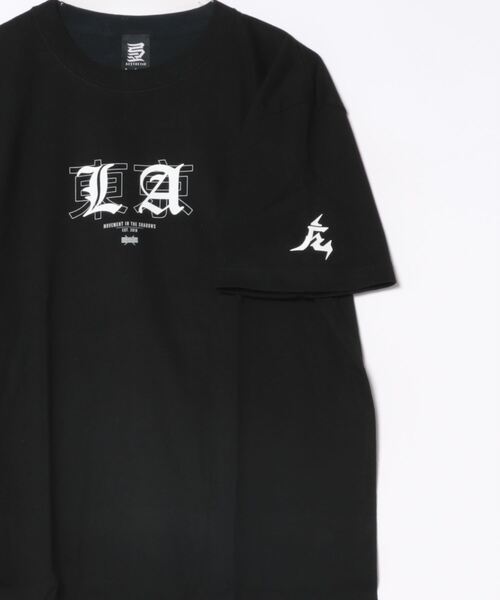 B.I.D.(ビーアイディー)の「《KINJAZ》Graphic T(Tシャツ/カットソー・メンズ・ホワイト/ブラック・LARGE/MEDIUM)」の3枚目の写真