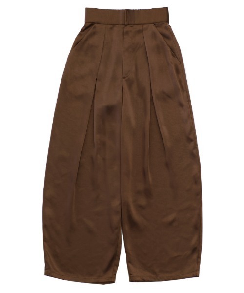 TICCA（ティッカ）25SSサテンワイドパンツ TICCA（ティッカ）25SSサテンワイドパンツ TICCA（ティッカ