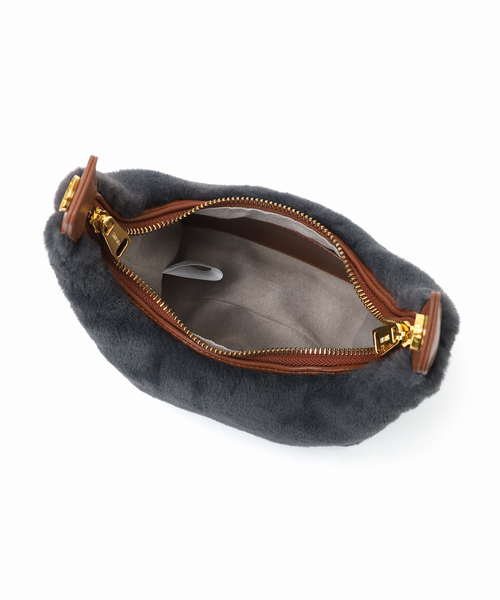 Spick & Span（スピックアンドスパン）の「SINBONO / シンボノ Vienna Top Handle Crossbody Bag 2T06-8（ショルダーバッグ・レディース・ベージュ/グレー・FREE）」の15枚目の写真