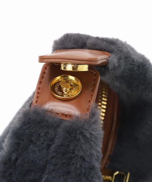 Spick & Span（スピックアンドスパン）の「SINBONO / シンボノ Vienna Top Handle Crossbody Bag 2T06-8（ショルダーバッグ・レディース・ベージュ/グレー・FREE）」の11枚目の写真