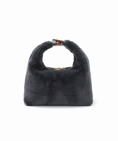 Spick & Span（スピックアンドスパン）の「SINBONO / シンボノ Vienna Top Handle Crossbody Bag 2T06-8（ショルダーバッグ・レディース・ベージュ/グレー・FREE）」の6枚目の写真