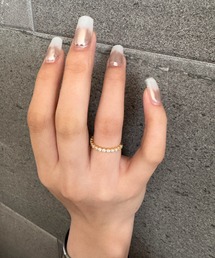 enn.（エン）の「ハーフエタニティリング（リング）」