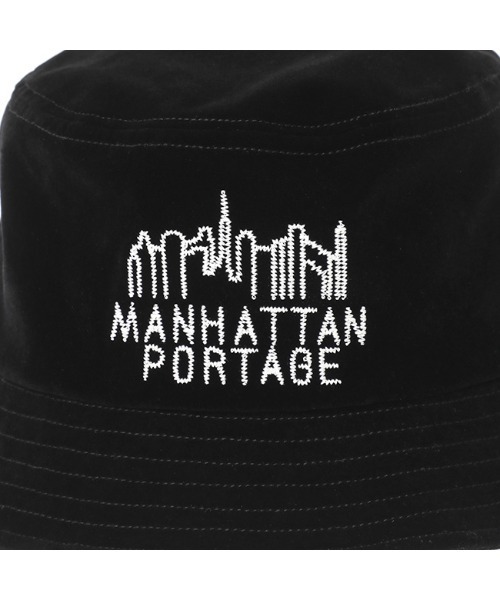 Manhattan Portage（マンハッタンポーテージ）の「Hand Like Stitch Bucket Hat（ハット・メンズ・ブラック/ブラウン/ブルー・FREE）」の8枚目の写真