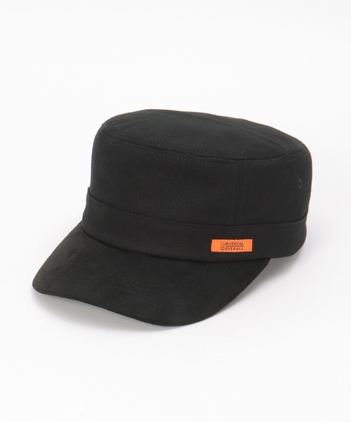 UNIVERSAL OVERALL(ユニバーサルオーバーオール)の「UNIVERSAL OVERALL ユニバーサルオーバーオール コンビワークキャップ(キャップ・メンズ・ブラック/オリーブ・FREE)」の13枚目の写真