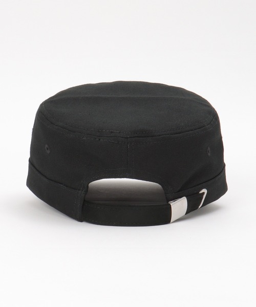 UNIVERSAL OVERALL(ユニバーサルオーバーオール)の「UNIVERSAL OVERALL ユニバーサルオーバーオール コンビワークキャップ(キャップ・メンズ・ブラック/オリーブ・FREE)」の10枚目の写真