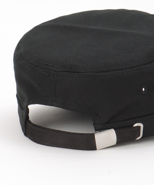 UNIVERSAL OVERALL(ユニバーサルオーバーオール)の「UNIVERSAL OVERALL ユニバーサルオーバーオール コンビワークキャップ(キャップ・メンズ・ブラック/オリーブ・FREE)」の9枚目の写真