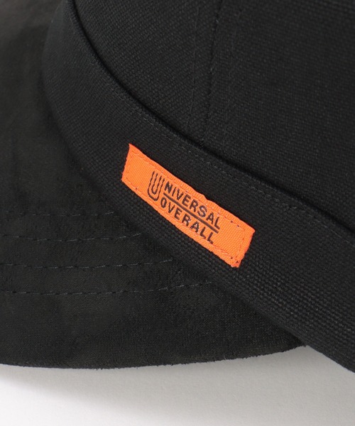 UNIVERSAL OVERALL(ユニバーサルオーバーオール)の「UNIVERSAL OVERALL ユニバーサルオーバーオール コンビワークキャップ(キャップ・メンズ・ブラック/オリーブ・FREE)」の7枚目の写真