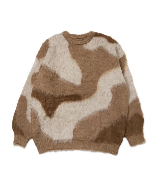 WEGO(ウィゴー)の「WEGO/マーブルシャギーニットプルオーバー(ニット/セーター・レディース・サックスブルー/ブラック/ブルー系その他/ベージュ/ブラウン/ライトグレー/カーキ・FREE)」の13枚目の写真