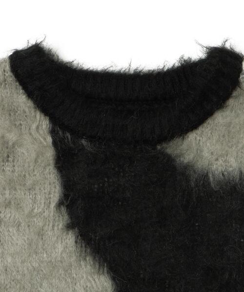 WEGO(ウィゴー)の「WEGO/マーブルシャギーニットプルオーバー(ニット/セーター・レディース・サックスブルー/ブラック/ブルー系その他/ベージュ/ブラウン/ライトグレー/カーキ・FREE)」の17枚目の写真