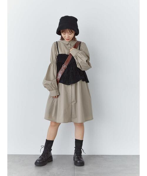 ehka sopo（エヘカソポ）の「ニットバケットハット（ハット・レディース・グレー/モカ/ブラック・F）」の17枚目の写真