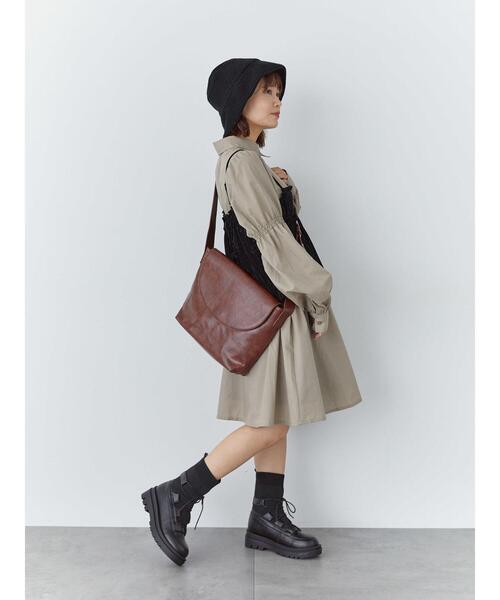 ehka sopo（エヘカソポ）の「ニットバケットハット（ハット・レディース・グレー/モカ/ブラック・F）」の18枚目の写真