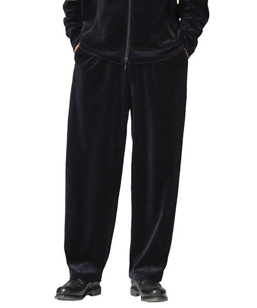 marka（マーカ）の「marka / マーカ：TRACK PANTS - 30/- organic cotton velour -：M24C-05PT01C[COR]（その他パンツ・メンズ・ダークネイビー・2）」の4枚目の写真