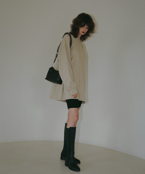 AMAIL（アマイル）の「Bero chameleon bag（ショルダーバッグ・レディース・ベージュ/ブラック・FREE）」の5枚目の写真