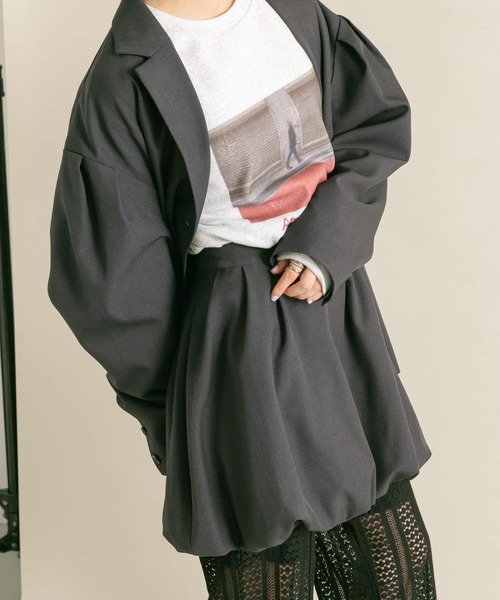 KBF（ケイビーエフ）の「バルーンミニスカート（スカート・レディース・カーキ/グレー系その他・ONE）」の21枚目の写真