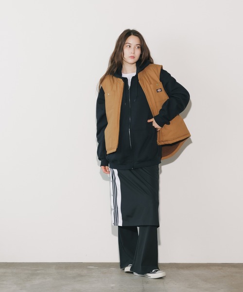 Dickies(ディッキーズ)の「Dickies/ディッキーズ INSULATED DUCK VEST ダックベスト(ベスト・メンズ・ライトブラウン/ブラック・M/L/XL)」の13枚目の写真