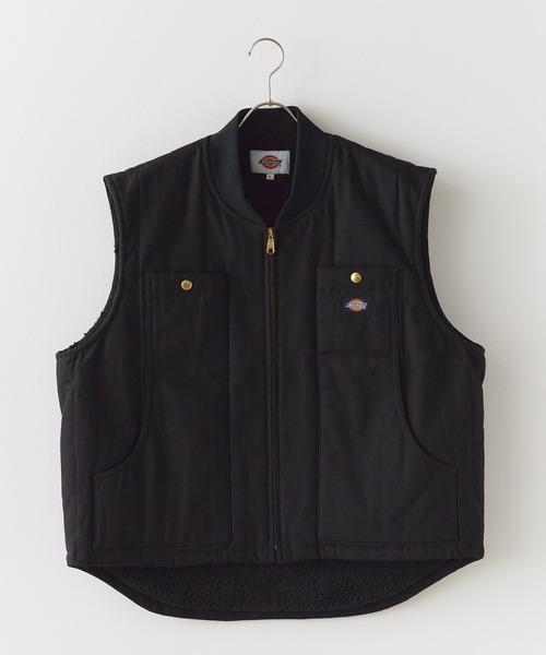 Dickies(ディッキーズ)の「Dickies/ディッキーズ INSULATED DUCK VEST ダックベスト(ベスト・メンズ・ライトブラウン/ブラック・M/L/XL)」の21枚目の写真