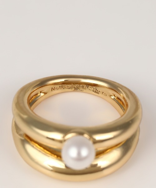 Nothing And Others（ナッシングアンドアザーズ）の「「Nothing And Others/ナッシングアンドアザーズ」2line1 Ring（リング・レディース・シルバー/ゴールド・FREE）」の11枚目の写真