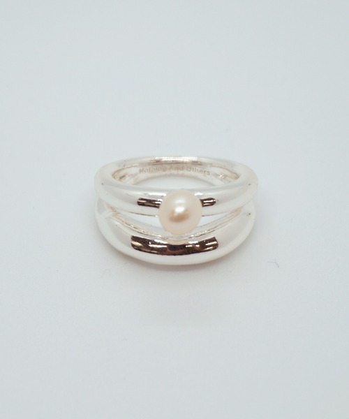 Nothing And Others（ナッシングアンドアザーズ）の「「Nothing And Others/ナッシングアンドアザーズ」2line1 Ring（リング・レディース・シルバー/ゴールド・FREE）」の6枚目の写真