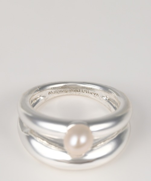 Nothing And Others（ナッシングアンドアザーズ）の「「Nothing And Others/ナッシングアンドアザーズ」2line1 Ring（リング・レディース・シルバー/ゴールド・FREE）」の8枚目の写真