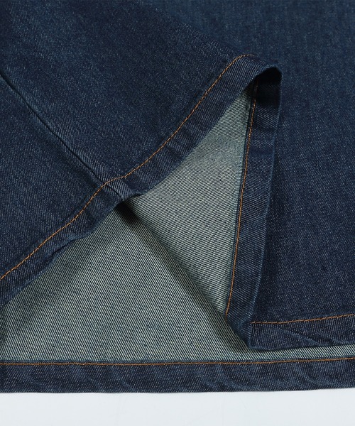 HOOK（フック）の「HOOK -select-　部分ウォッシュデニムプルオーバー（その他トップス・メンズ・ネイビー・XL/L/M）」の5枚目の写真