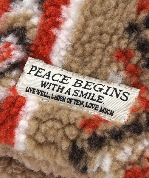 BREEZE（ブリーズ）の「チェック&ノルディックマフラー（マフラー・キッズ・ネイビー/ブラウン・MEDIUM/SMALL）」の13枚目の写真