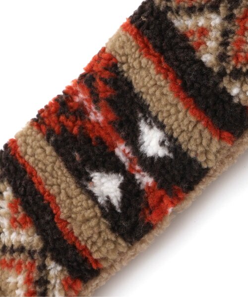 BREEZE（ブリーズ）の「チェック&ノルディックマフラー（マフラー・キッズ・ネイビー/ブラウン・MEDIUM/SMALL）」の14枚目の写真