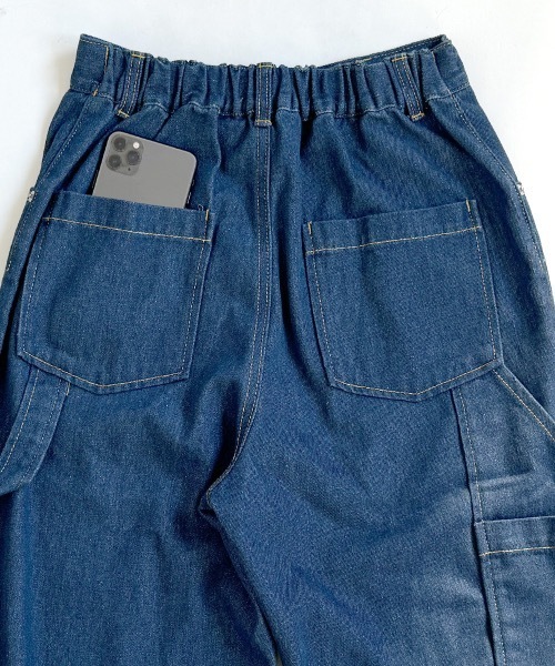 SELECT LEVERY(セレクトリベリー)の「カラーステッチペインターデニムパンツ(デニムパンツ・レディース・ブラック/ブルー/ネイビー・X-LARGE/LARGE/MEDIUM/SMALL)」の19枚目の写真