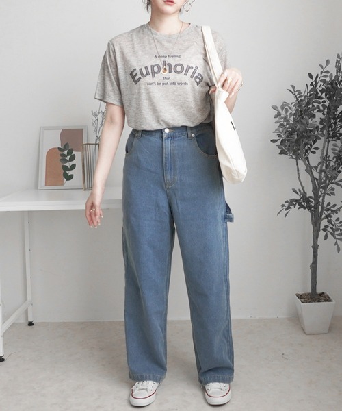 SELECT LEVERY(セレクトリベリー)の「カラーステッチペインターデニムパンツ(デニムパンツ・レディース・ブラック/ブルー/ネイビー・X-LARGE/LARGE/MEDIUM/SMALL)」の17枚目の写真