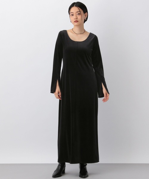 アルベロベロ　ワンピース セール】ベロア2WAYワンピース（ワンピース）｜A part by