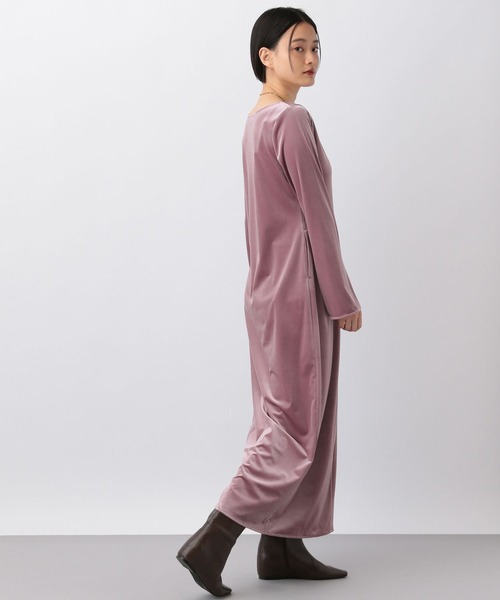 A part by（アパートバイ）の「ベロア2WAYワンピース（ワンピース・レディース・ブラック/ブラウン/ピンク系その他4・FREE）」の14枚目の写真