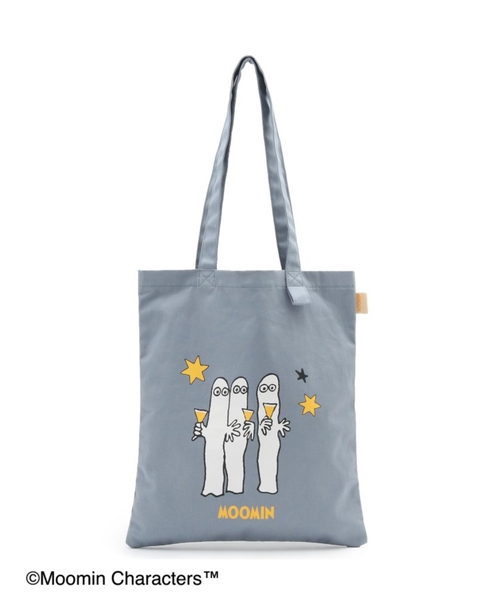 SHOO・LA・RUE（シューラルー）の「【ムーミン】コラボ トートバッグ（トートバッグ・レディース・アイボリー/ライトブルー/グレー/ナチュラル/グリーン/サンドベージュ・00）」の6枚目の写真