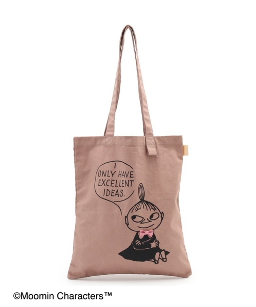 SHOO・LA・RUE（シューラルー）の「【ムーミン】コラボ トートバッグ（トートバッグ・レディース・アイボリー/ライトブルー/グレー/ナチュラル/グリーン/サンドベージュ・00）」の16枚目の写真